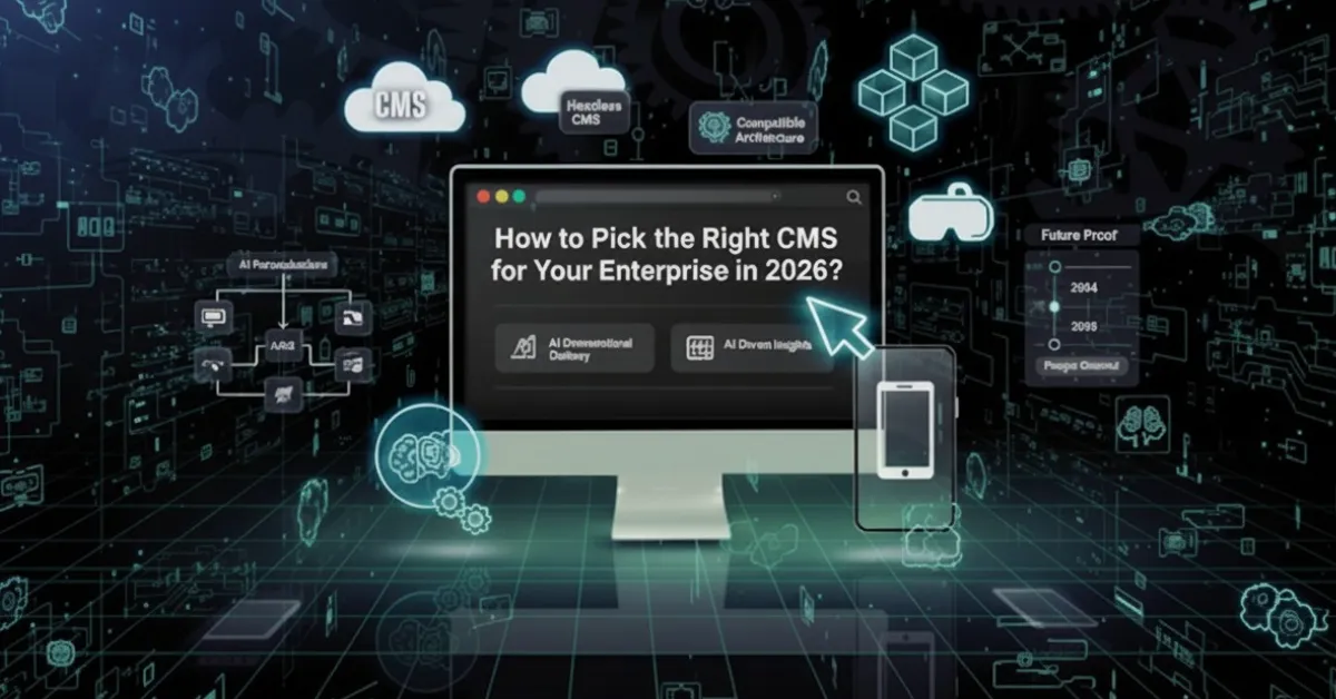 How to Pick the Right CMS for Your Enterprise in 2026?