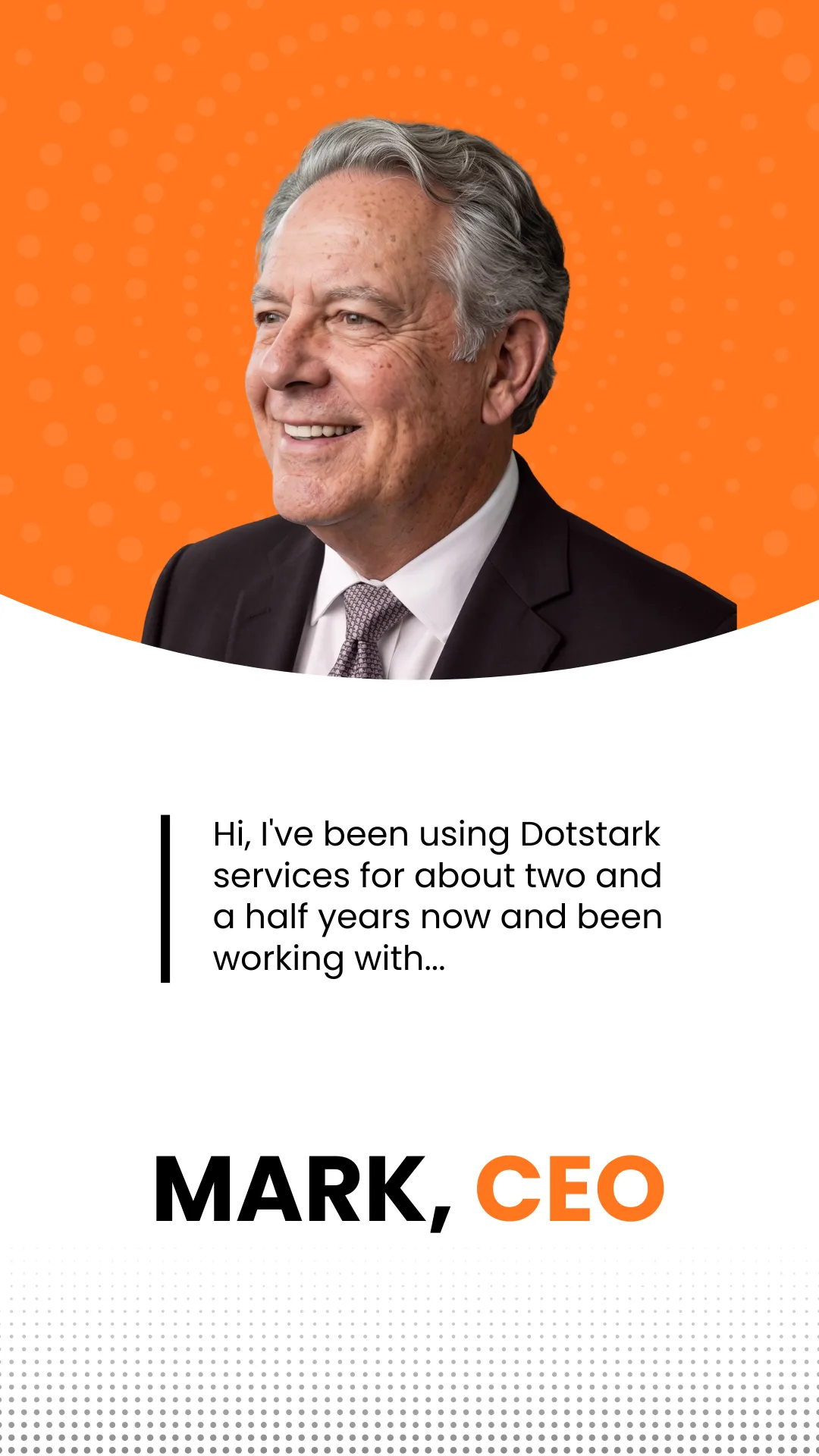 CIO, Financial Services testimonial