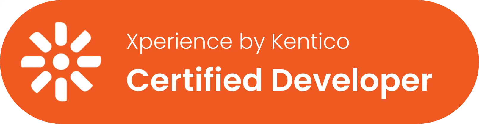 Xperience by Kentico badge