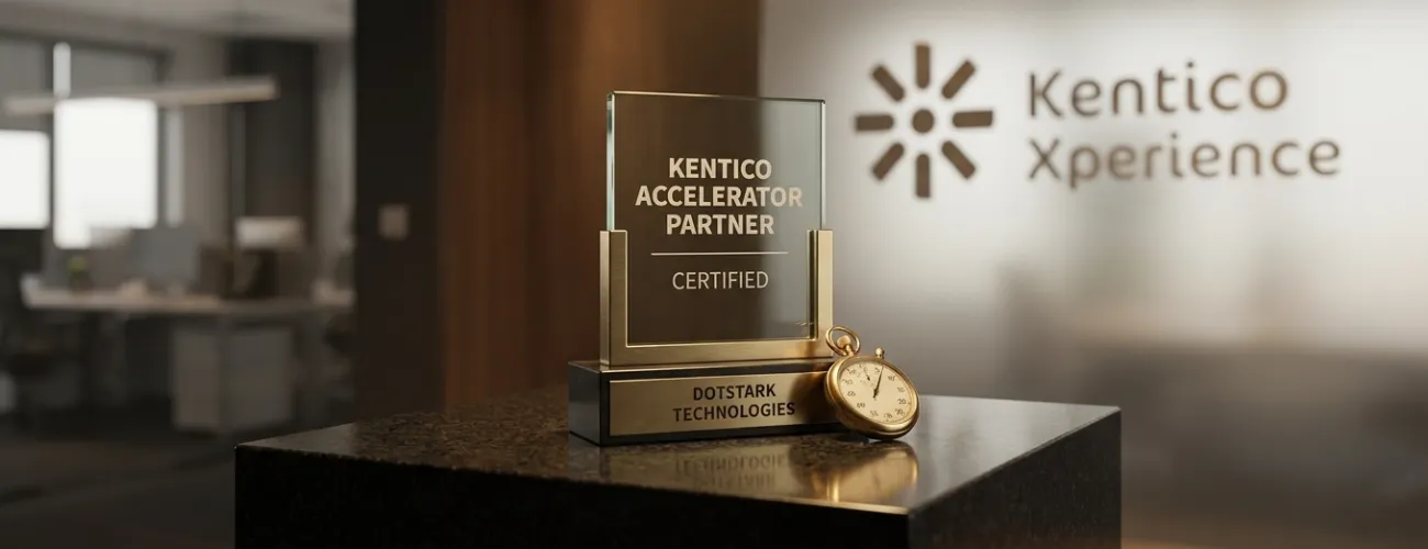 DotStark Is Now a Certified Kentico Accelerator Partner 