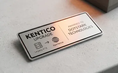 DotStark Earns the Kentico Upgrade Badge 